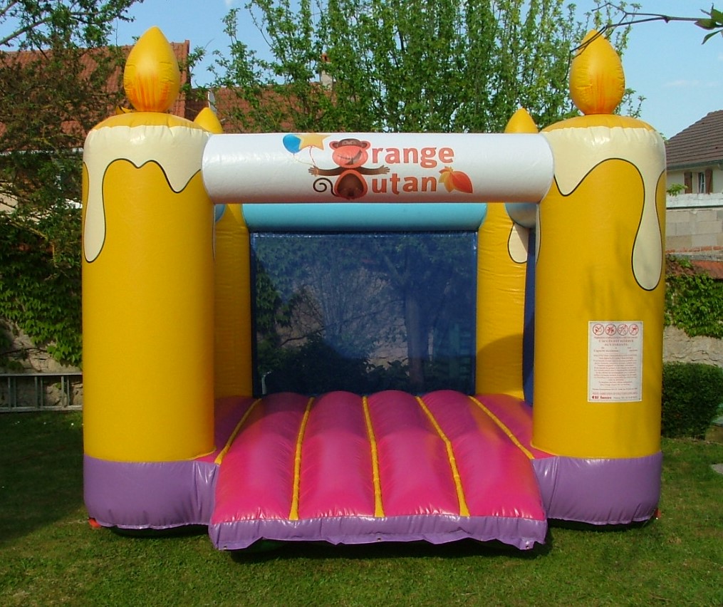 structure gonflable pour enfants de 2 à 7 ans